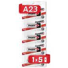 Pila Energizer A23 Alcalina Tira 5 Unidades