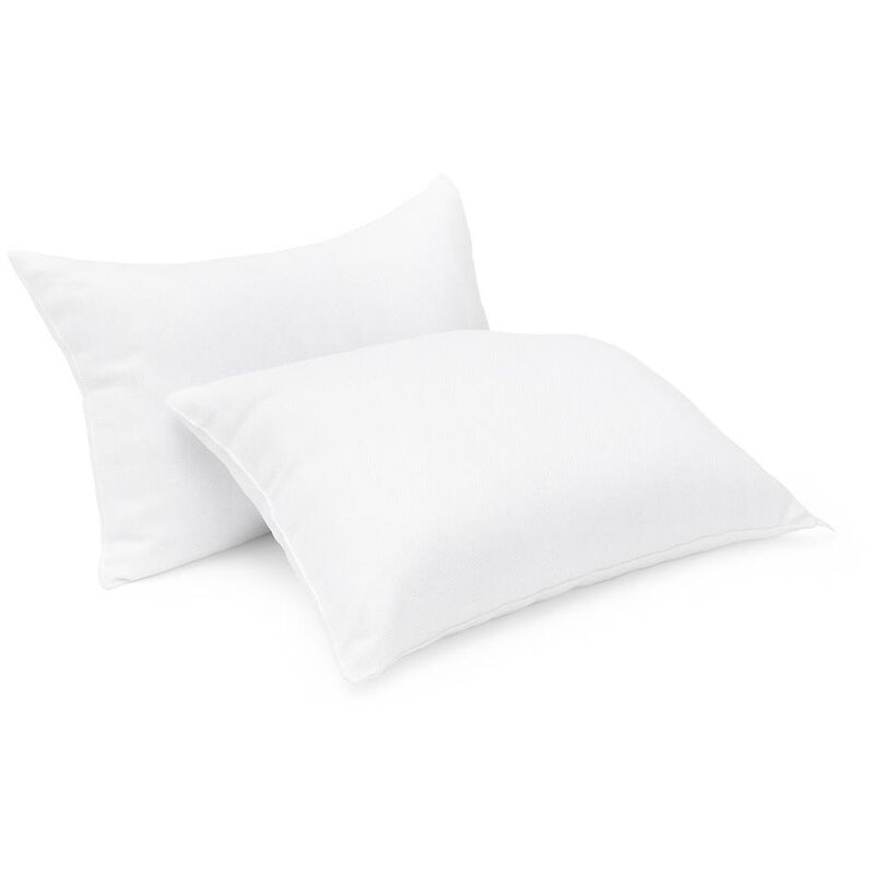 1+1=2 Almohadas Sensaci&oacute;n Pluma De Ganso Down S... image number null