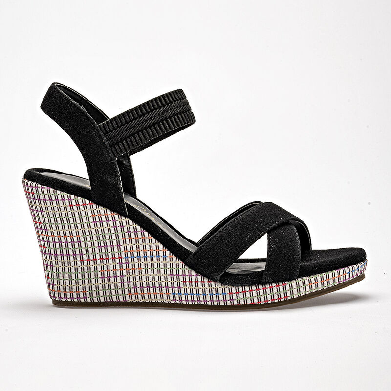 Been Class sandalia cu&ntilde;a para mujer negro cod 1... image number null