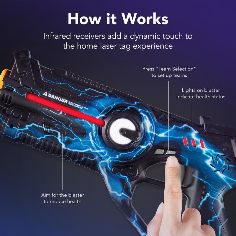 Laser Tag Blasters Best Choice Products, Juego ... image number null