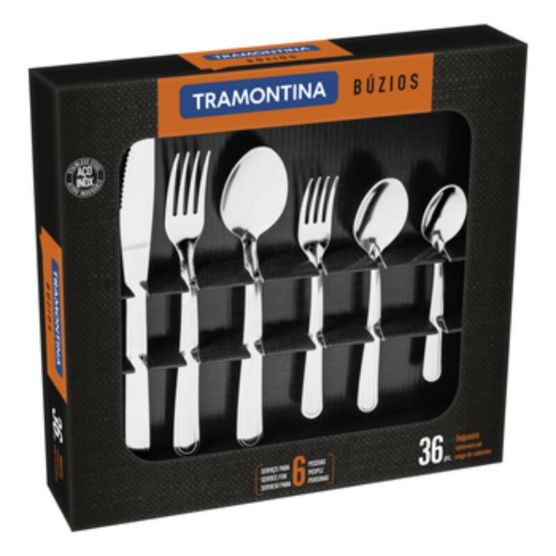 Juego de Cubiertos Tramontina 23798/060 B&uacute;zios ... image number null