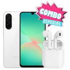 Combo Smartphone Samsung Galaxy A26 128gb 6gb Ram Blanco + Audifonos Bluetooth