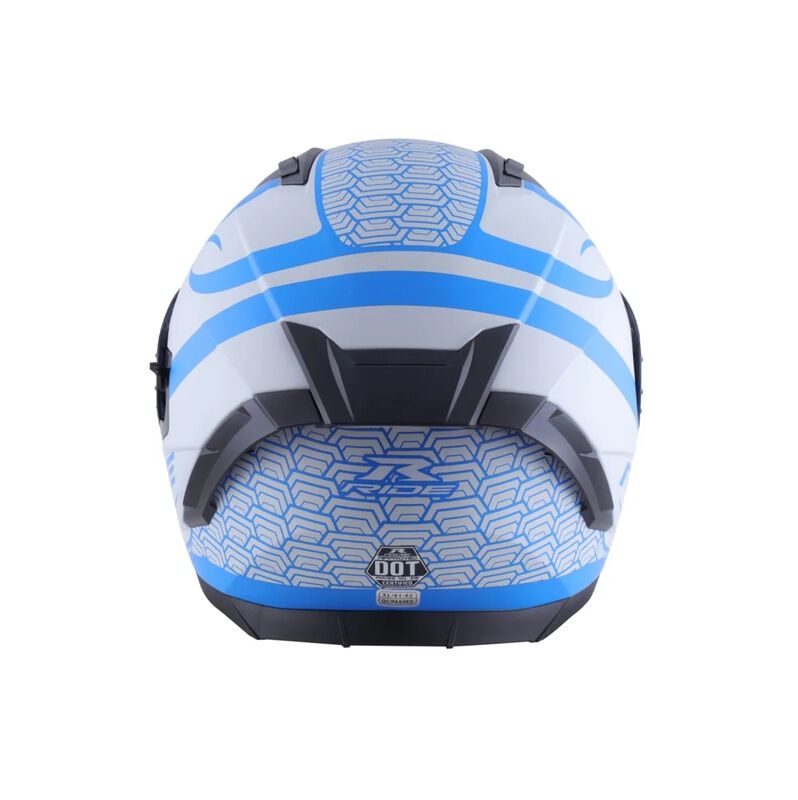 Casco Motociclista Track Sc Triade Azul-gris Xl... image number null