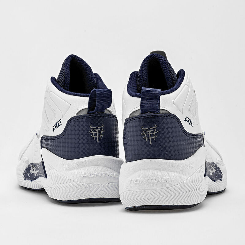 Pontiac Tenis deportivo para hombre. Blanco mar... image number null