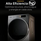 Lavasecadora Whirlpool Carga Frontal Chrome Gris 10 Kg