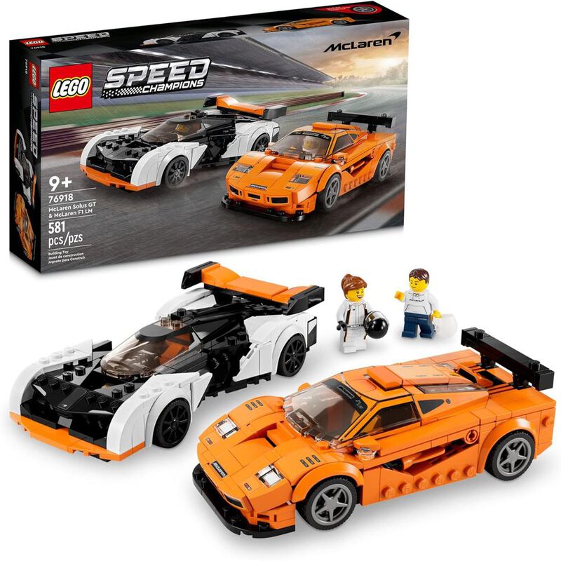 Lego Speed Champions Mclaren Solus Gt & Mclaren... image number null