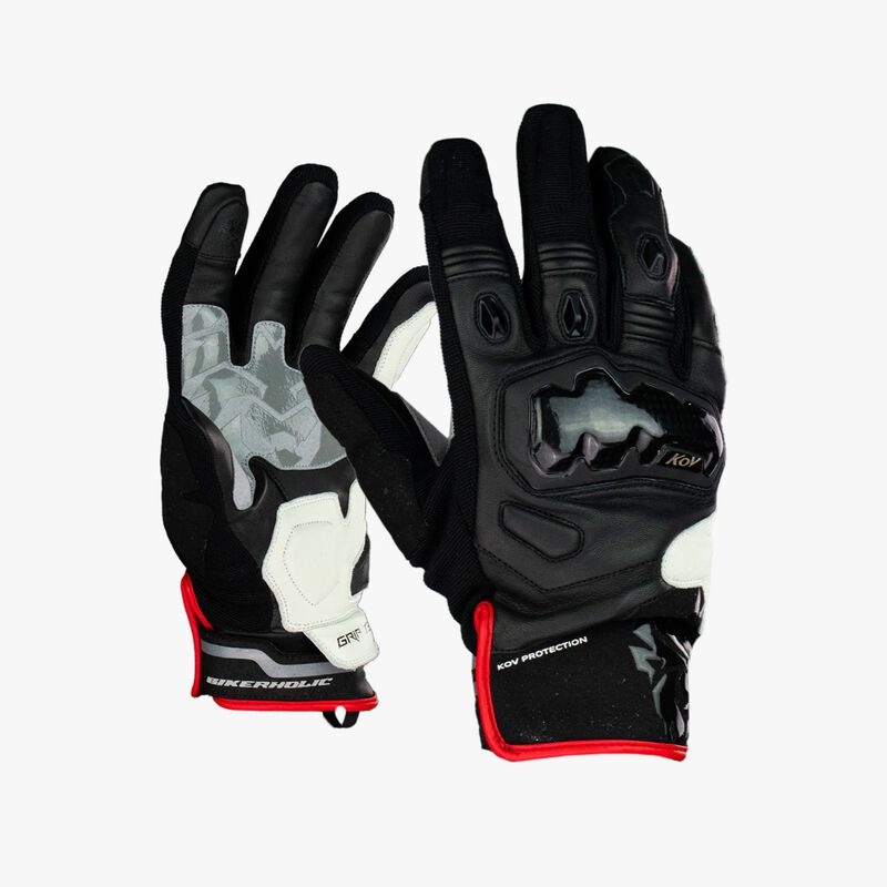 Guantes Kov Mod. Borderline Negro Txxl image number null