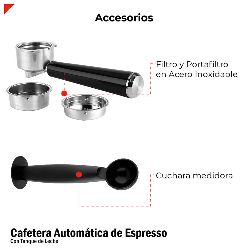 Cafetera Espresso Autom&aacute;tica Frio/caliente 20b ... image number null