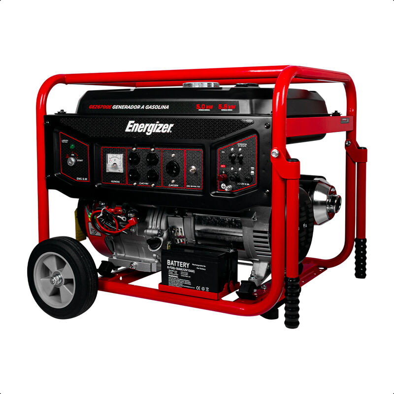 ENERGIZER Generador port&aacute;til 5.5 kW 389 CC 25L ... image number null