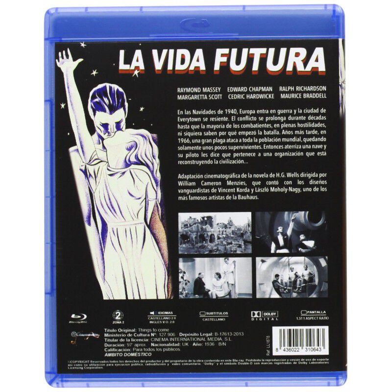 La vida futura (Blu-ray) image number null