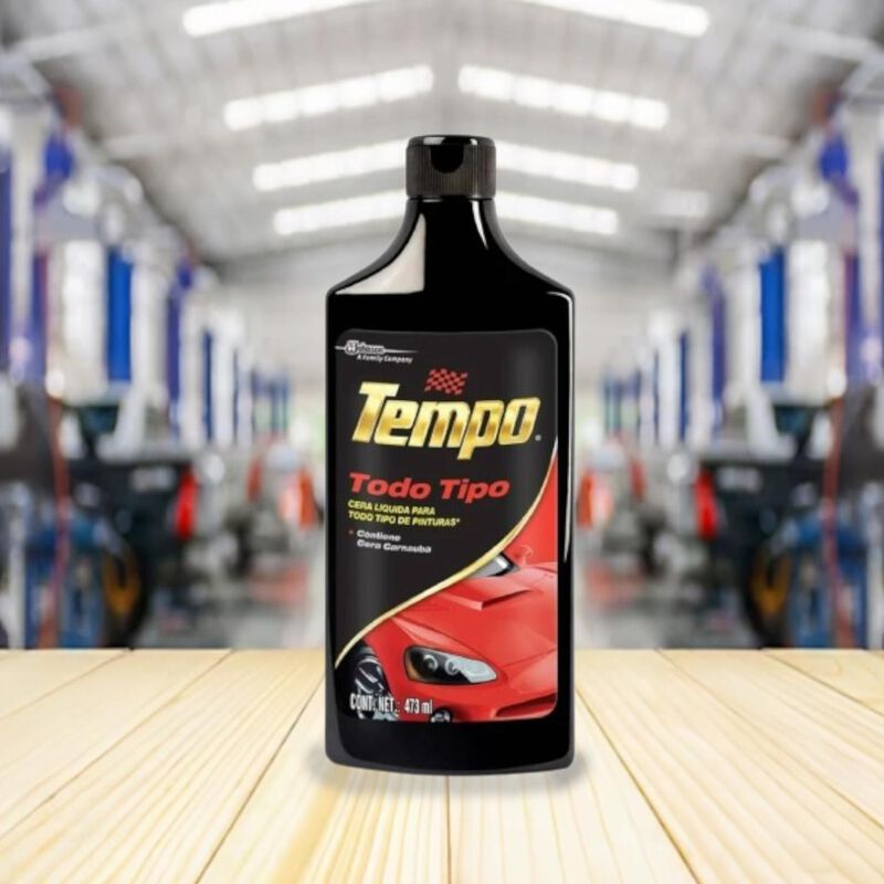 Tempo Cera Todo Tipo De Pinturas 473 Ml Autos L... image number null
