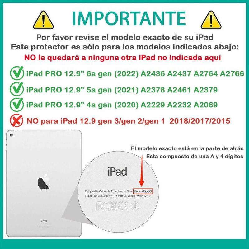 Funda TEKKU StandC uso rudo para iPad Pro 12.9 ... image number null