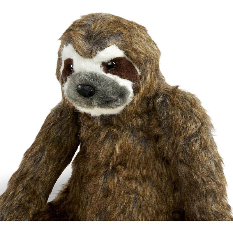 Melissa & Doug Peluche Realista De Perezoso, 14... image number null