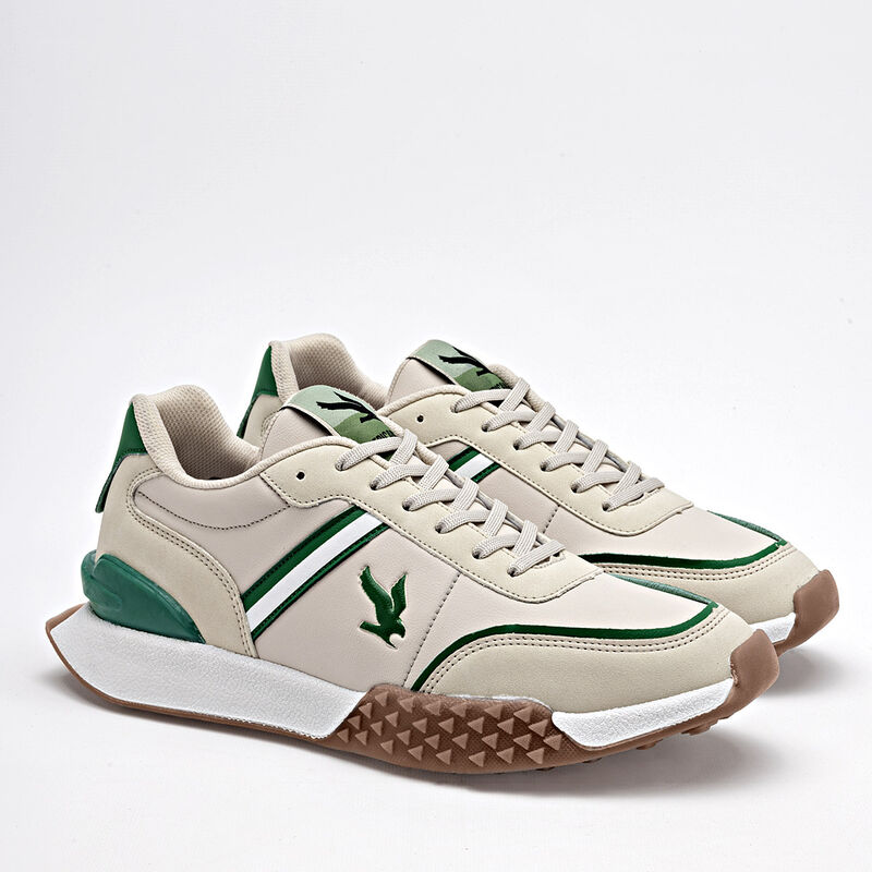 American Fire Tenis urbano para hombre beige ve... image number null