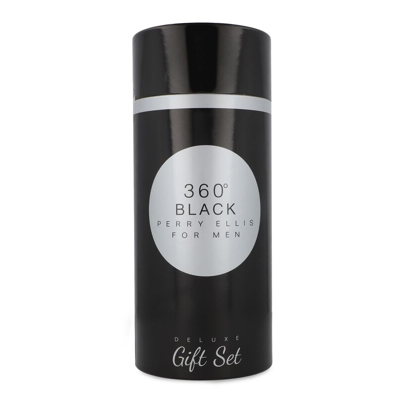 Set 360&deg; Black 3Pzs 100Ml Edt Spray/ Shower Gel... image number null