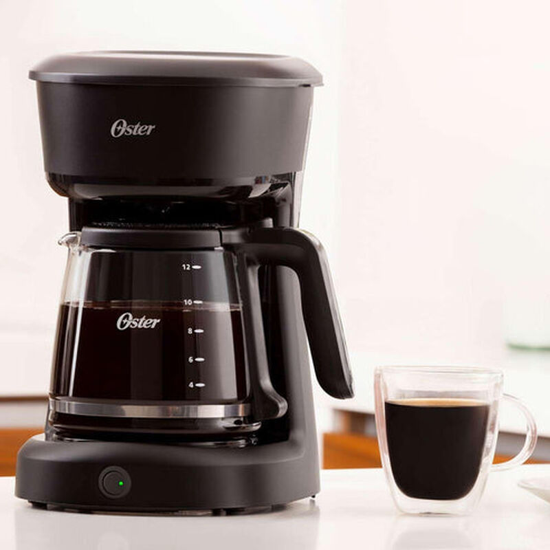 Cafetera Oster 12 Tazas Negra BVSTDCS12B image number null