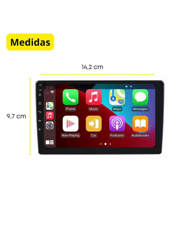 Pantalla Para Moto Knup Carplay/android Auto 5 ... image number null