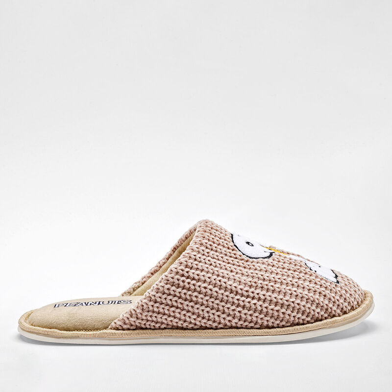 Arra Pantufla para mujer beige blanco image number null