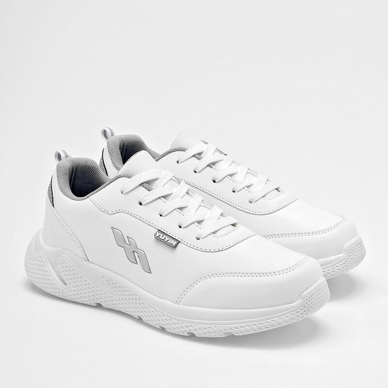 Yuyin Tenis urbano para joven. Blanco gris image number null