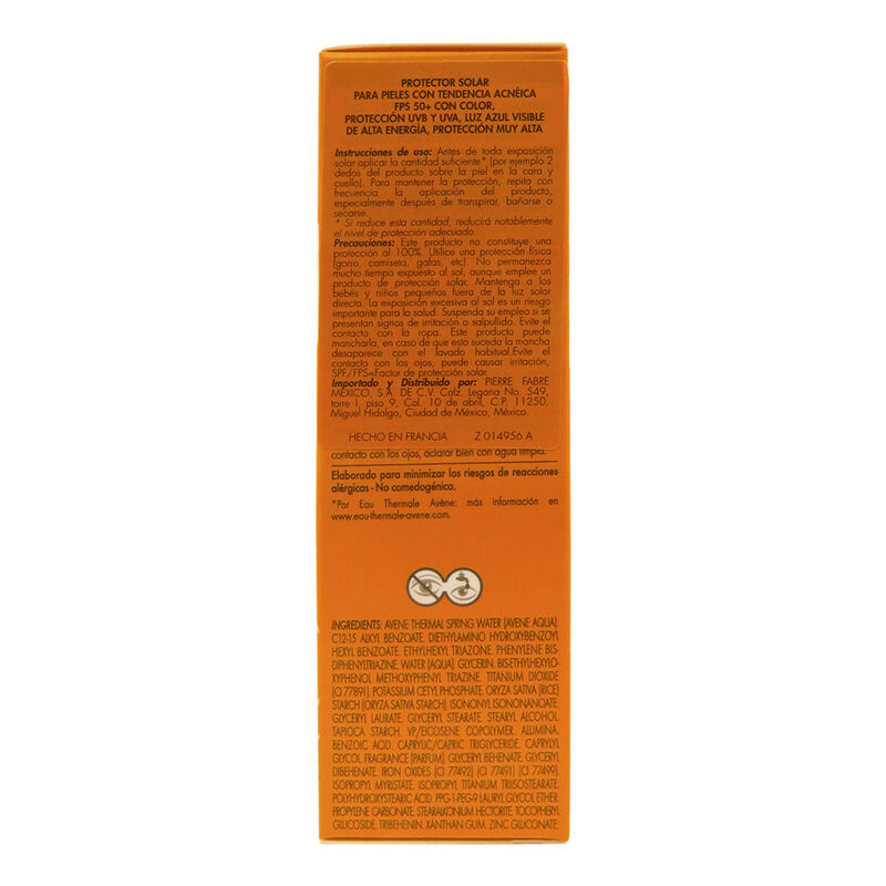 Av&egrave;ne Protector Solar con color Cleanance FPS 5... image number null