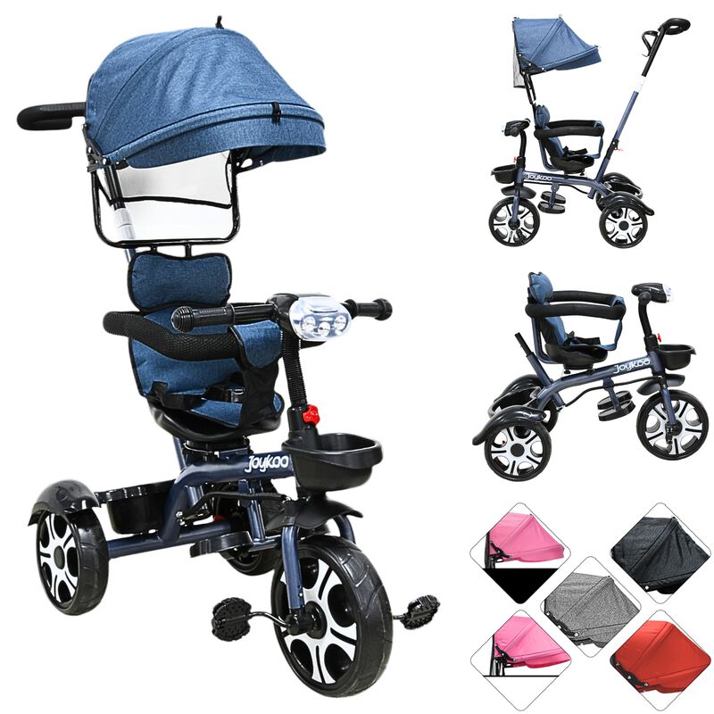 Triciclo Para Ni&ntilde;os Evolutivo Asiento Giratorio... image number null