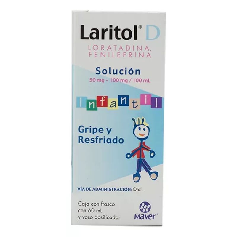 Laritol D Inf 1 Jarabe 100/50mg/5/60ml image number null