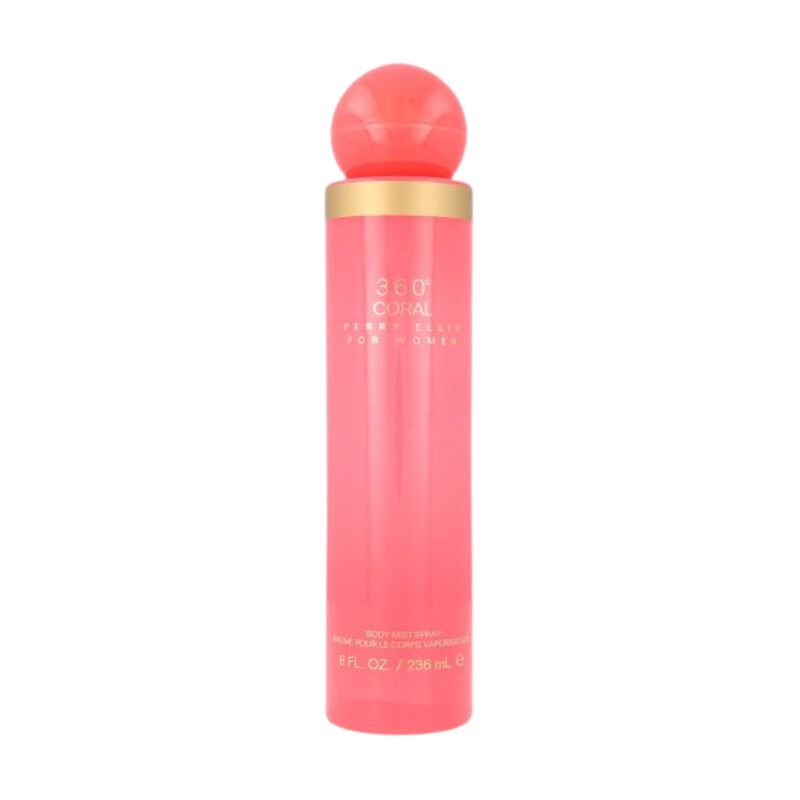 Body Mist Perry Ellis Coral 360&deg; 236 Ml Dama image number null