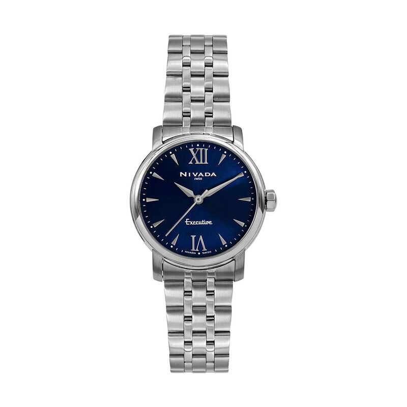 Reloj Nivada Executive Dama Acero/Acero Azul &Iacute;n... image number null