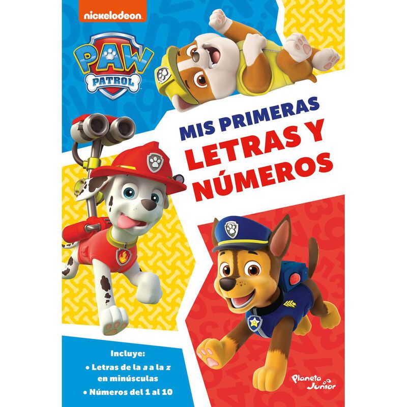 Paw Patrol. Mis Primeras Letras Y N&uacute;meros image number null