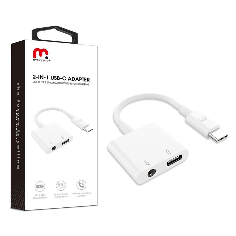 Cable MYBAT adaptador de USB C a Audio Jack 3.5... image number null