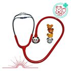 Estetoscopio Pediátrico Edición Platinum 5 Caras De Animalitos De 1 Campana