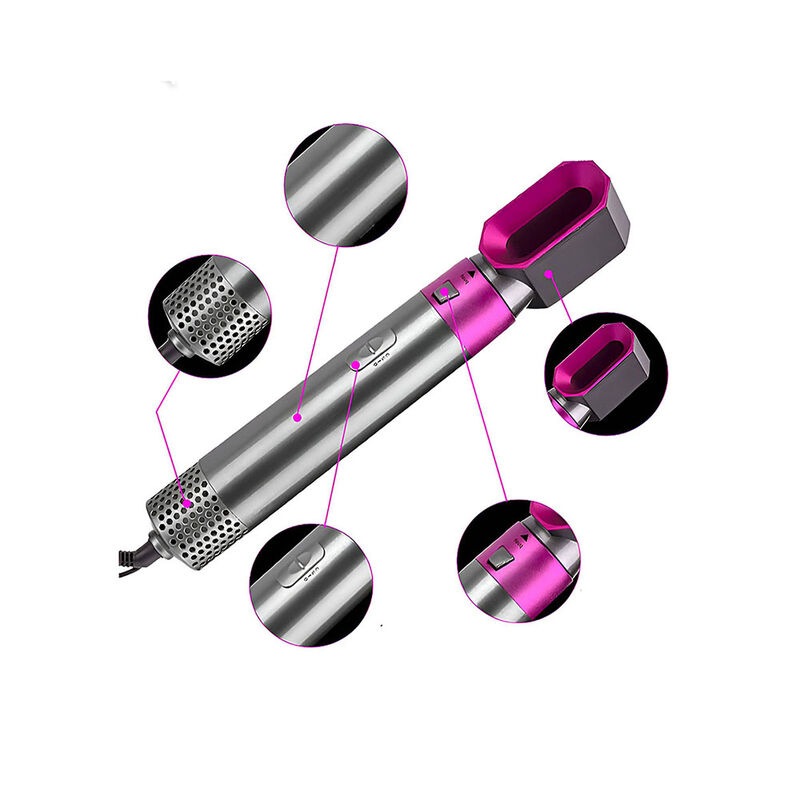 Cepillo 5 en 1, seca, moldea, riza, alacia y da... image number null