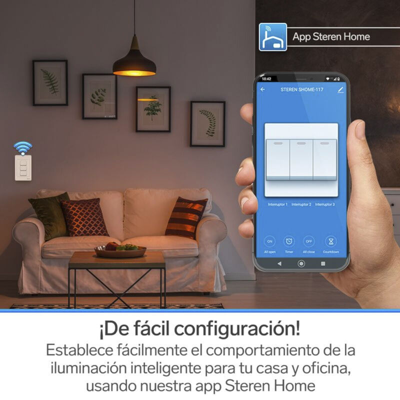Apagador Wi-Fi* triple image number null