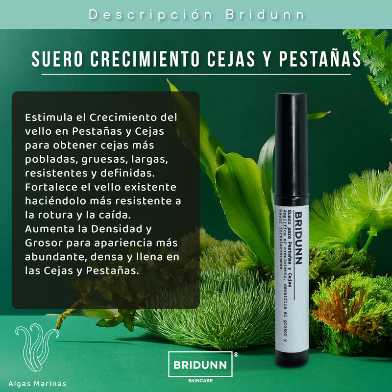 Kit BRIDUNN Suero + Boost para Cejas y Pestañas... image number null