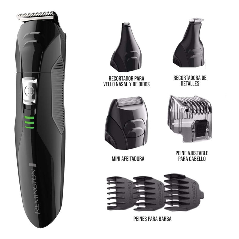 Recortadora Barba Remington PG6020B con accesor... image number null