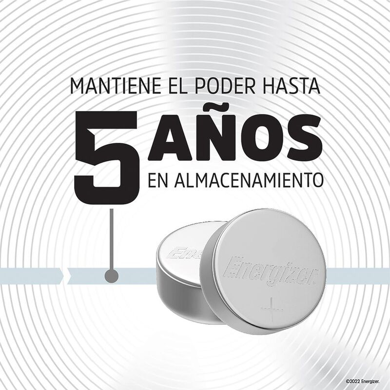 Pila Energizer A76 Alcalina Tira 200 Unidades L... image number null