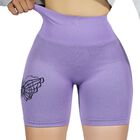 SHORT DEPORTIVO DE MUJER SH-062 AZUL STRETCH TESTURIZADO PUSH UP