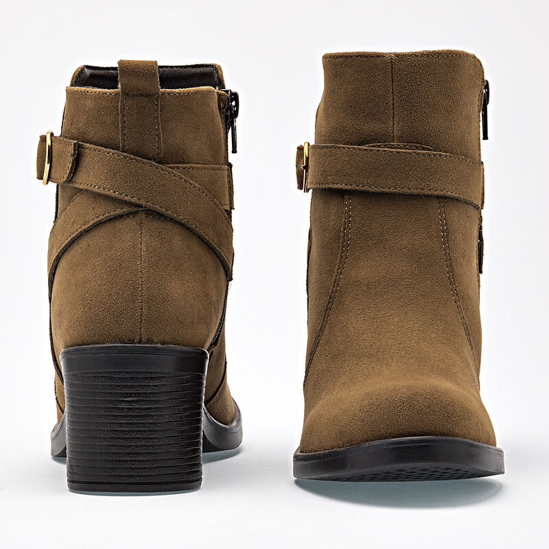 Green Love Bot&iacute;n para mujer camel image number null