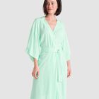 Bata Jacquard con Topitos Verde