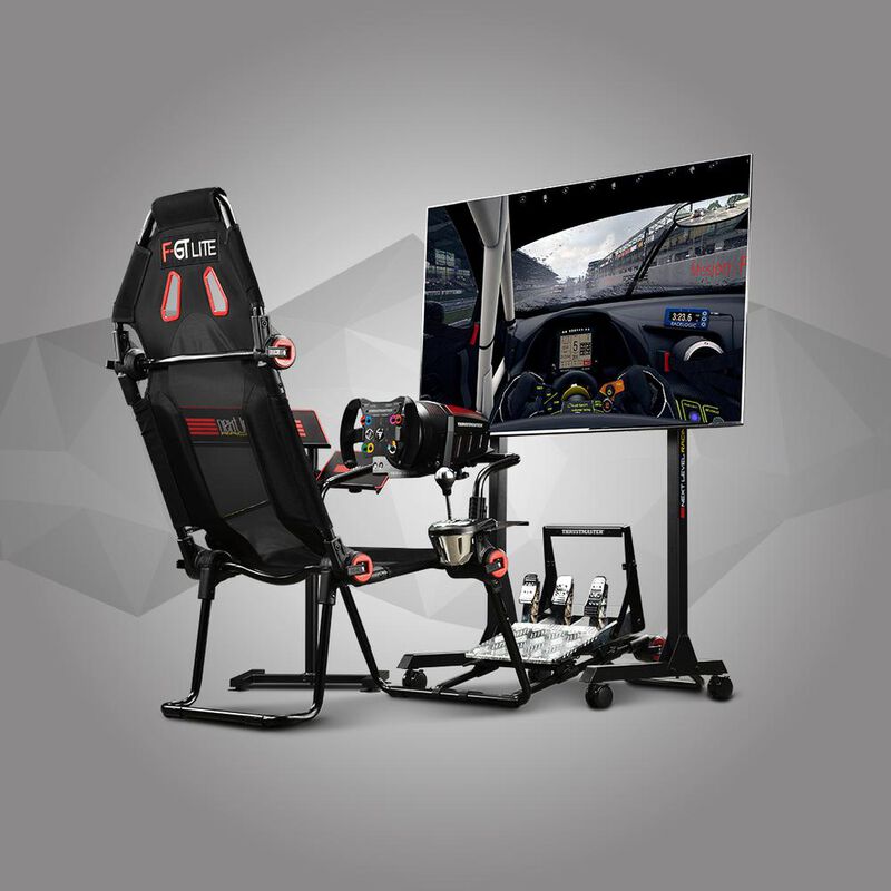 Asiento simulador plegable gaming Racing F-GT L... image number null