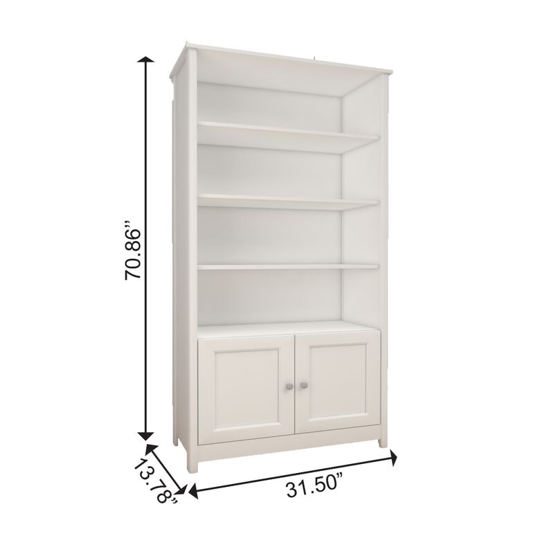 Librero Bertolini E958 Blanco image number null