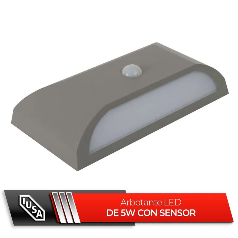 Arbotante Led De 5 W Con Sensor image number null