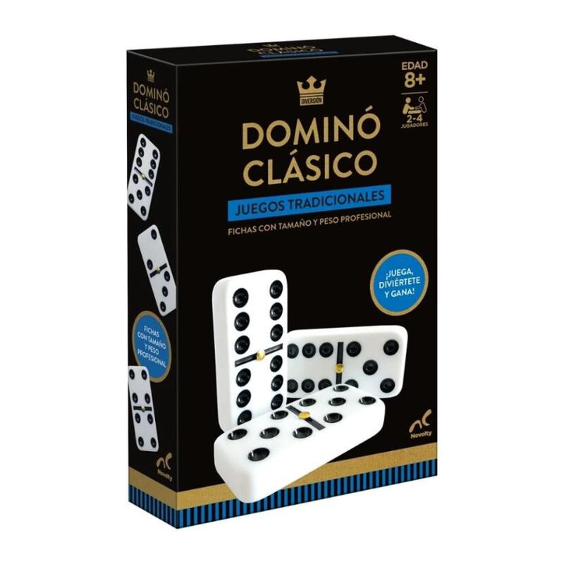 Domin&oacute; Cl&aacute;sico Doble 6 Con 28 Fichas image number null