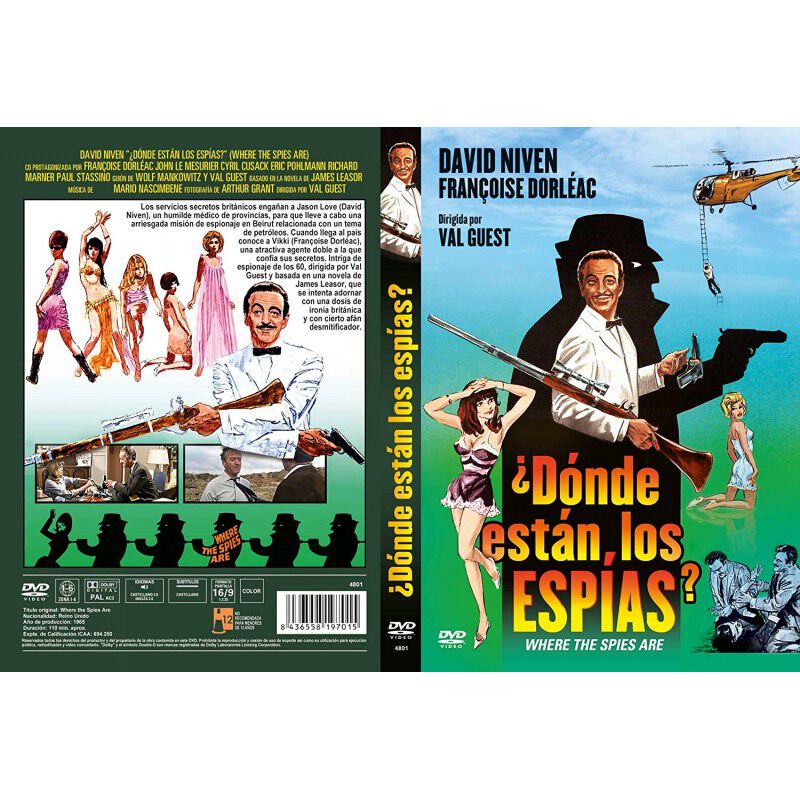 &iquest;D&oacute;nde est&aacute;n los esp&iacute;as? DVD 1996 image number null