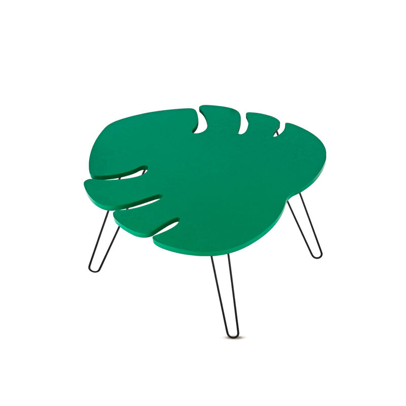 Mesa de Madera en Forma de Hoja, Inkanto image number null