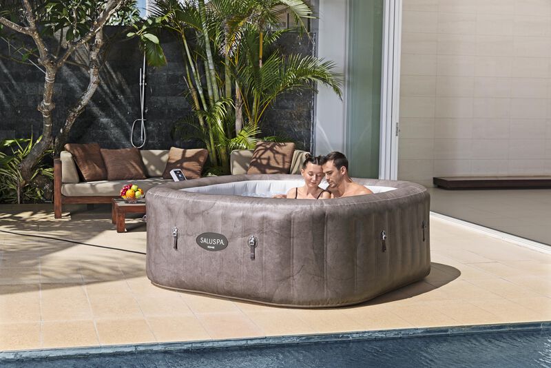 Sauna spa 1.80mx1.80mx71cm Rome AirJet capa 4-6... image number null