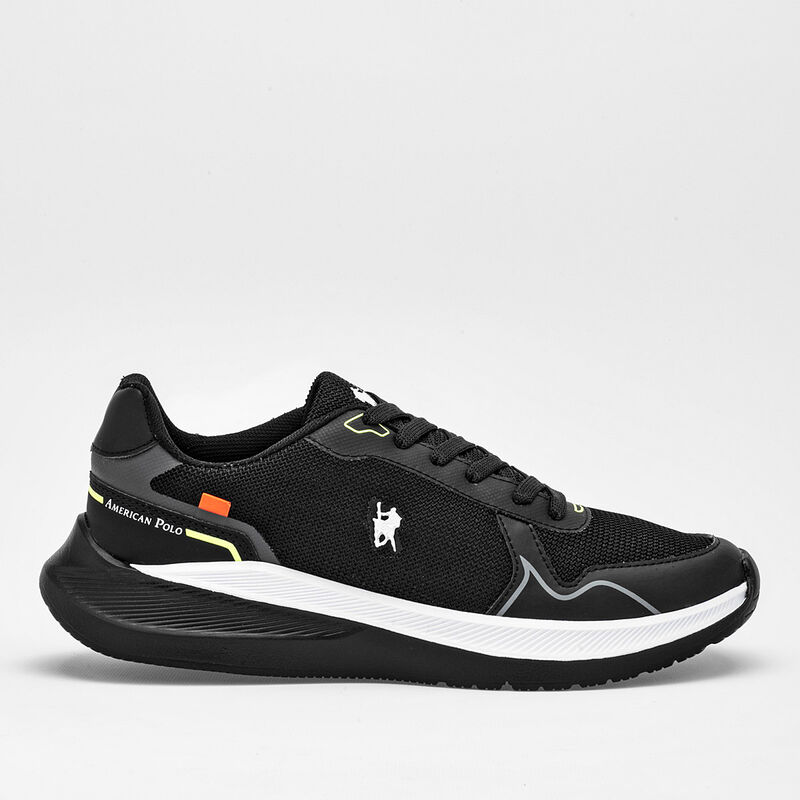 American Polo Tenis Urbano Para Hombre Negro Co... image number null