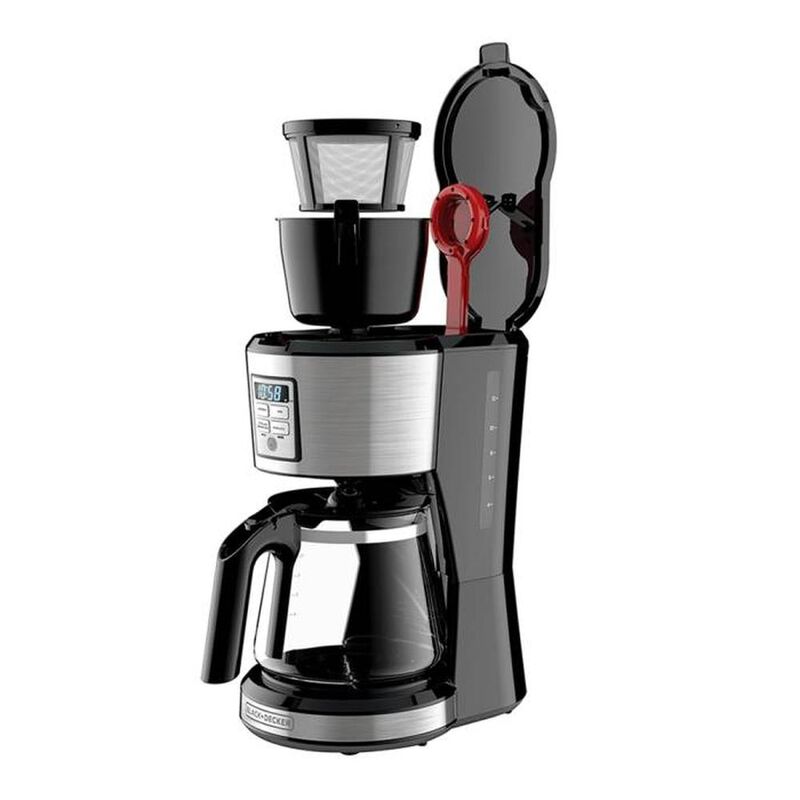 Cafetera Black And Decker Cm1231s 12 Tazas Plat... image number null