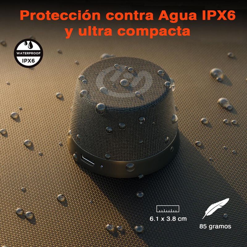 Bocina Hypergear Mini Magnetica Bluetooth Inala... image number null