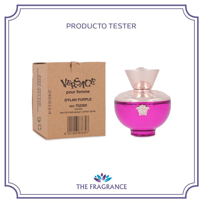 Tester Versace Dylan Purple 100ml Edp Spray image number null